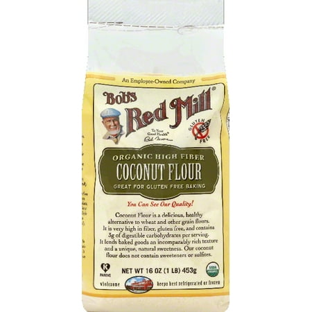 Bob's Red Mill Organic High Fiber Coconut Flour, 16 oz