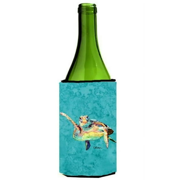 Loggerhead Turtle Hi Five Wine bottle sleeve Hugger - 24 oz.