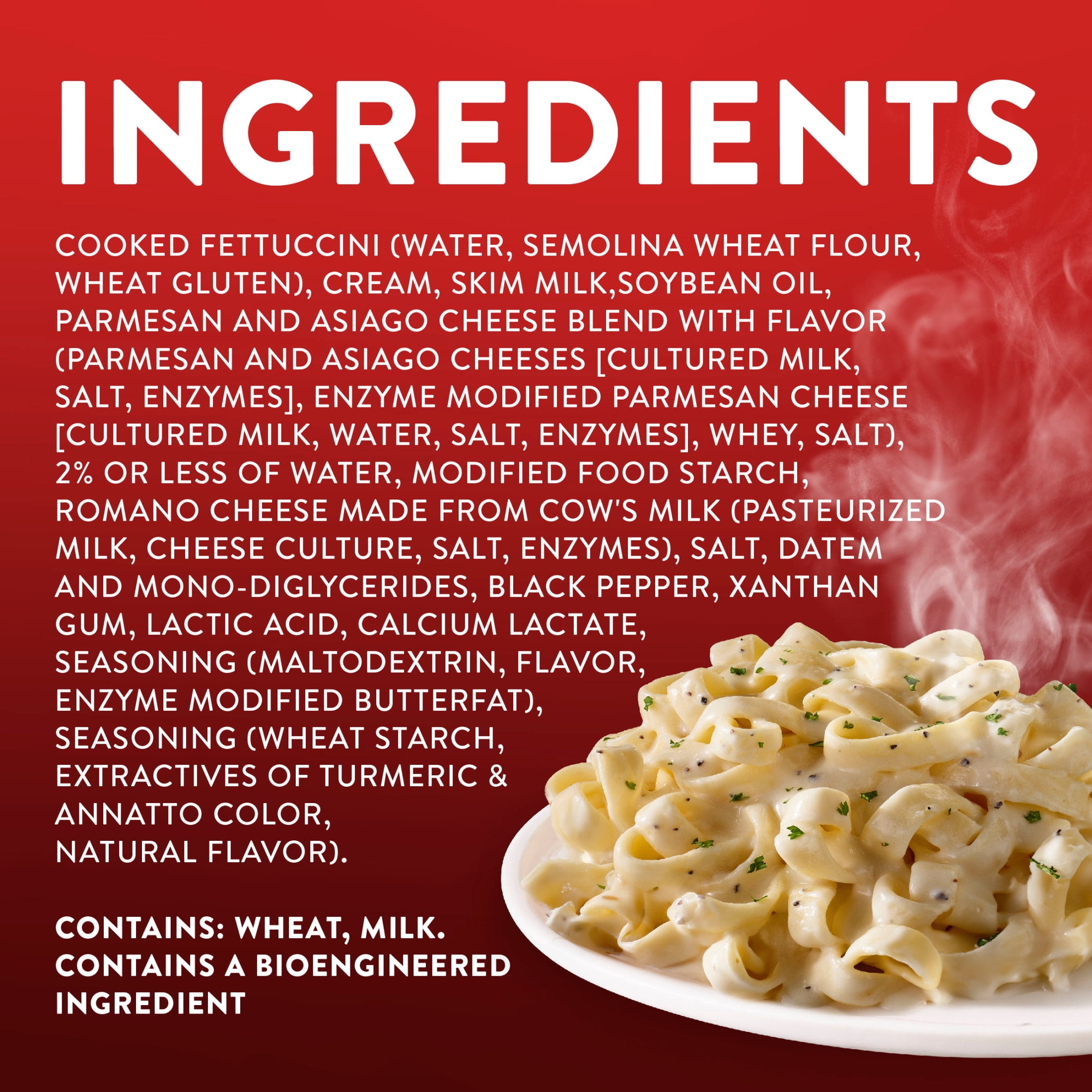 Stouffer’s Fettuccine Alfredo, Single Serve, Frozen Pasta, Single Frozen Meals 11.5 oz
