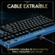 thumbnail image 4 of Logitech G PRO Teclado Mecánico para Gaming - Sin Teclado Numérico, Diseño Portátil, Cable USB Extraíble, Teclas Iluminadas RGB LIGHTSYNC, Edición Oficial League of Legends Logitech rgp teclado en ingles, 4 of 4