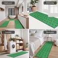 thumbnail image 5 of Green Bigfoot and Campfire Pattern Kitchen Rugs Sets Of 3,Kitchen Runner Rugs Non Skid Washable,Decorative Kitchen Floor Mats for Kitchen,Sink,Laundry,17"x30"+ 17"x47" + 17"x59", 5 of 6