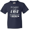thumbnail image 3 of Inktastic My Daddy is an EMT and a Hero Youth T-Shirt, 3 of 5