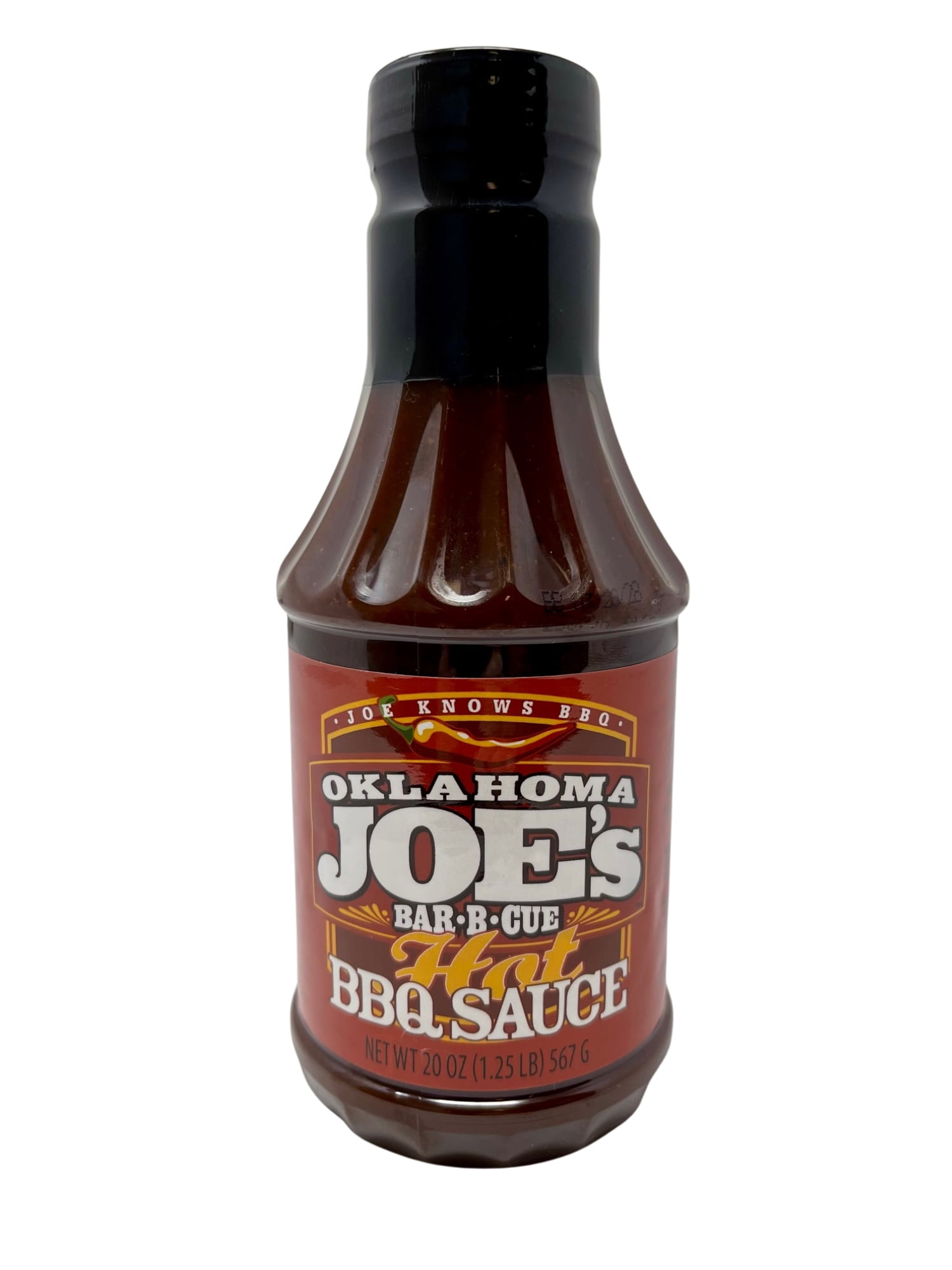 (3 pack) Oklahoma Joe's Hot BBQ Sauce, 20 oz