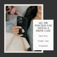 thumbnail image 4 of Walli Cases for iPhone 15 Plus Case Aesthetic Wallet Phone Case Card Holder, Securely Holds up to 2 Cards - Cute, Trendy Phone Cover for Women, fits iPhone 15 Plus, with Kickstand & Finger Strap, 4 of 7