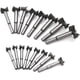 thumbnail image 1 of 16 Piece Forstner Drill Bit Set - High Speed Carbon Steel Drill Bits for Woodworking Hole Saw, 1 of 3