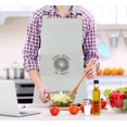 thumbnail image 7 of RUVANTI XXL Chef Apron for Men & Women–Adjustable Cotton Blend, Water-Resistant,Thick Cooking Apron with 2 Pockets – Durable Light Green Kitchen, BBQ & Workshop Apron–Light Green, 7 of 7