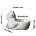 thumbnail image 3 of YOHAVEN Ceramic Breakfast Tray Cute Animal Tabletop Home Dining Serving Plate Decorative Tray for Kitchen Living Room Morning Coffee Snacks Display Indoor Holiday Decor Gift, 3 of 6