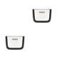 thumbnail image 1 of Bearachild Garbage Bin Hanging Garbage Foldable Household Suitable Garbage Cleaning for Garbage Cleaning in Any Restaurant blanco 27.8*20*14cm 2piezas, 1 of 6