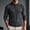 c01Dark Gray, variant on Men's Long Sleeve Lapel Sweater Knit Button Placket Drop Shoulder Collared Solid Soft Fall Winter Base Layer Top Red S