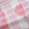 thumbnail image 5 of Manfei Monogrammed E Design Blackout Curtains,Pink Geometric Stripes Art Window Curtains Pack of 2 (38x45 Each), 5 of 6