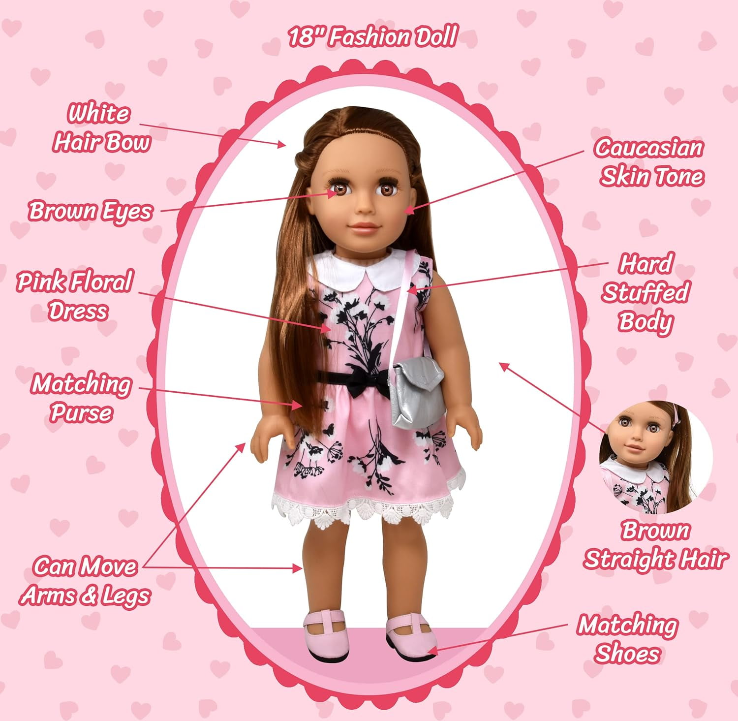 Gift Boutique 18 Inch Girl Doll