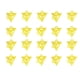 thumbnail image 2 of 20 Piezas de Lona de Cono Amarillo Y Elevadores de Puerta de Armario Soporte Triangular de Plástico para Carpintería Soportes de Soporte de Lona de Pintura ANGGREK Otros, 2 of 8