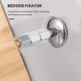 thumbnail image 2 of Shisuyan Adjustable Bed Headboard Brackets Bedside Fixators Plastic 4Pcs 4.3X1.4X1.4In, 2 of 8