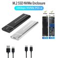 thumbnail image 2 of M.2 Nvme Ssd Enclosure Usb 3.1 Gen 2 To Nvme Pci-e M.2 Ssd Hard Drive Adapter, 2 of 5