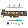 thumbnail image 4 of Tarjeta vertical NVMe M.2 a PCIE X1 Amonsee disipación de calor eficiente, 4 of 5