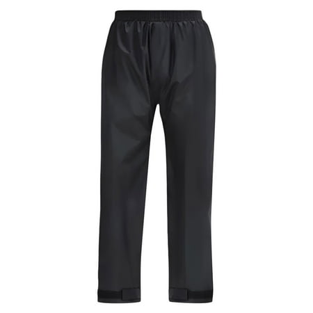 heyac Mens Rain Pants Waterproof Windproof Hiking Pants for Outdoor Fishing Golf Motorcycle Cycling