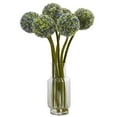 thumbnail image 1 of Ball Flower Artificial Arrangement in Vase, 1 of 1