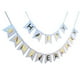 thumbnail image 2 of Banderines de papel con letras de FELIZ ANIVERSARIO, guirnaldas, suministros para fiestas, decoración de cumpleaños y bodas., 2 of 5