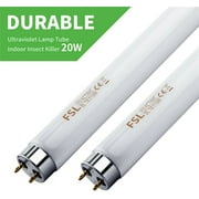 LINKPAL LED 20W Ultraviolet Blacklight, Mosquito Killer, Long-Lasting Fluorescent Tube (2 Pack)