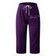 thumbnail image 3 of Pantalones deportivos de mujer, cintura media, elástica, poliéster y spandex, estilo informal y estilizado, tallas S-XXL, 3 of 3