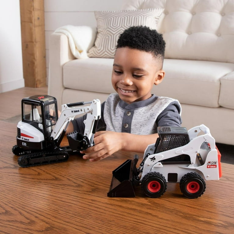 Bobcat toy on sale excavator
