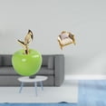 thumbnail image 2 of Figura de cerámica con forma de fruta, escultura decorativa para el hogar, cafetería, estudio, sala de vacaciones, con sofá de madera en miniatura, mo, 2 of 8