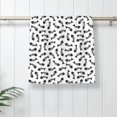 thumbnail image 5 of KLL Fish Bone Ultra Absorbent & Soft Hand Towels for Bath, Hand, Face, Gym and Spa-27.5x16in, 5 of 7