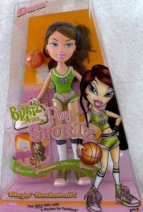 Bratz Play Sportz Blazin Basketball 