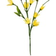 thumbnail image 6 of Northlight 5' x 2" Green/Yellow Artificial Spring Floral Garland, 6 of 7