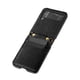 thumbnail image 5 of Funda para teléfono con tarjetero de PU con cordón para mujer y hombre, a prueba de golpes, protectora para tarjetas Negro para Flip Four, 5 of 9