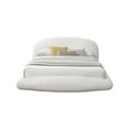 thumbnail image 6 of Meridian Furniture Genesis Cream Teddy Fabric King Bed, 6 of 6