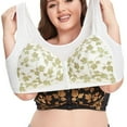 thumbnail image 6 of Weiqiqre Bras for Women Back Fat Smoothing Bra Comfort Lightly Underwire T-Shirt Bra, 6 of 7