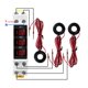 thumbnail image 3 of Three-phase DIN rail ammeter, LED digital display, high precision, with 3 sensors, AC 80-500 V, 1-100 A, 3 of 4