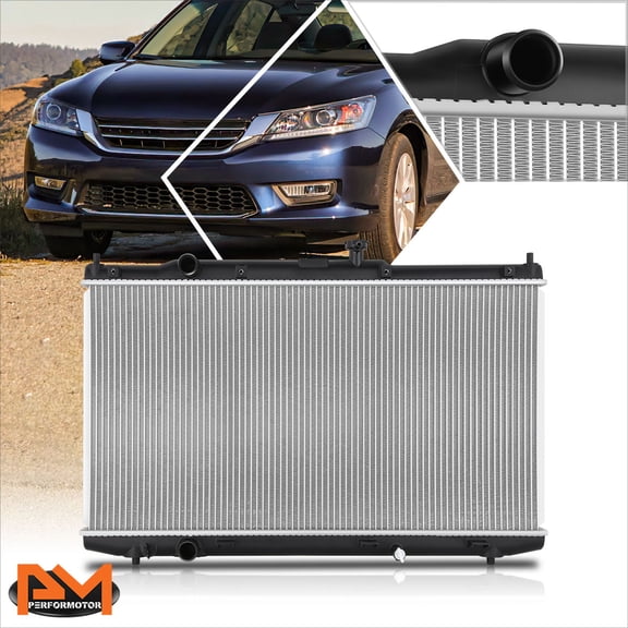 PM PERFORMOTOR for 14-15 Honda Accord 2.0L Hybrid OE Factory Style Aluminum Radiator DPI-13418