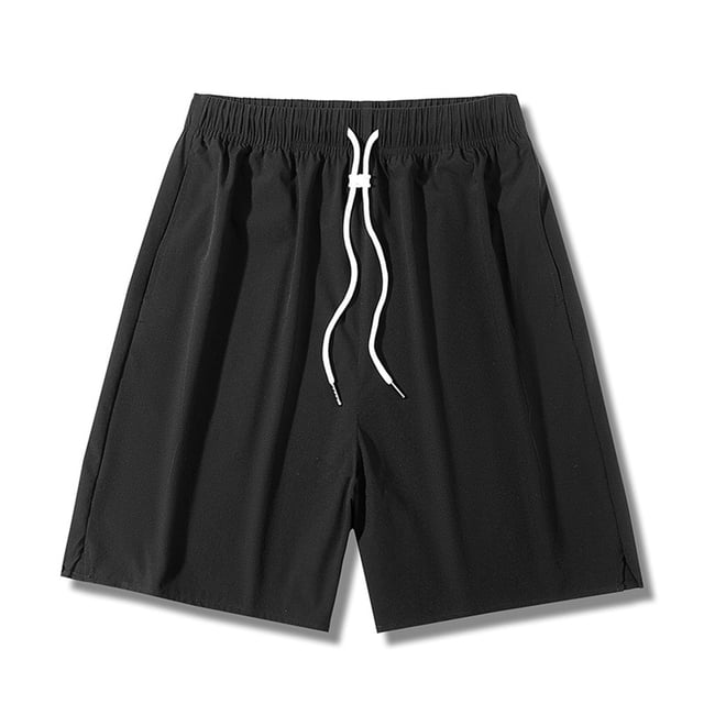 pstuiky Pantalones cortos casuales para hombre, Pantalones cortos casuales cómodos de moda para hombre, de color liso, con cintura elástica regular, para playa Pantalones cortos de entrenamiento