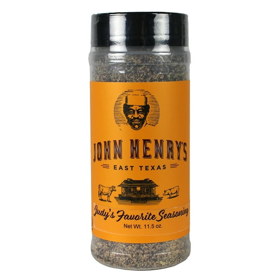 John Henry's Judy's Favorite Seasoning and Rub No Salt No Sugar 11.7 Oz Bottle