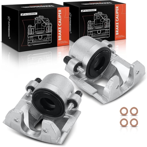 A-Premium Disc Brake Calipers Assembly Without Bracket Compatible with Dodge Dakota 1997-1998 - Front Driver and Passenger Side 2-PC Set