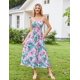 thumbnail image 5 of Vestido Grace Karin Summer Boho con tirantes finos y estampado floral M, 5 of 7