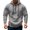 Gray, variant on EchfiProm Mens Black Hoodies Sweatshirt Big and Tall Walking 1/4 Zip Plain Tops for Men 3XL