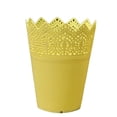 thumbnail image 1 of Flower pot Plastic Hollow Flower Holder Crown Lace Pierced Flower Vase Storage, 1 of 9