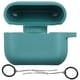 thumbnail image 3 of Caso de protección de la caja de silicona de los auriculares y la hebilla de anillo compatible con AirPods Pro 2, 3 of 6