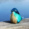 thumbnail image 5 of Bluebird of Happiness Glass Figurine, Hand Blown Bird Ornament, Window Hanging & Shelf Decor, Colorful Art Glass Collectible for Living Room, Bedroom, Windowsill, Indoor Garden Decor, 5 of 6