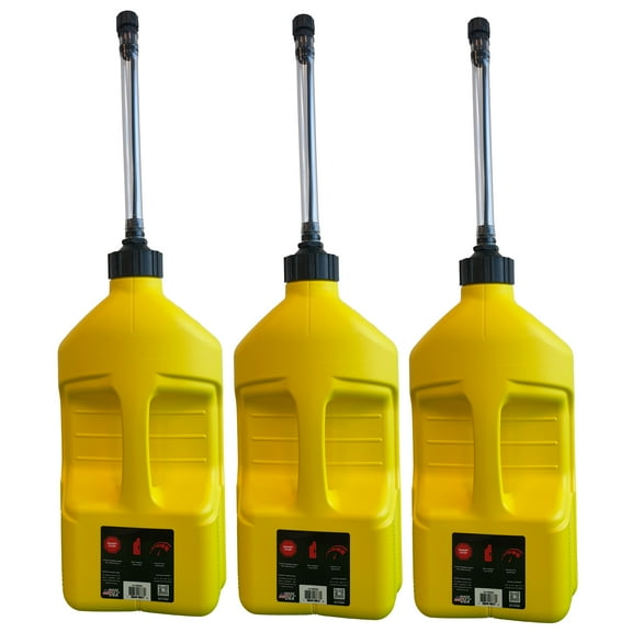 Tuff Jug 5 Gallon Utility Container 3 Pack (YELLOW)