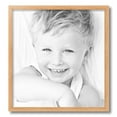 thumbnail image 2 of ArtToFrames 18" x 19" Red Oak Wood Picture Frame, 18x19 inch Brown Wood Poster Frame (WOM-4878), 2 of 7