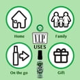 thumbnail image 5 of Air Wick V.I.P. Pre-Poop Toilet Spray, Up to 100 Uses, Contains Essential Oils, Mint Jetsetter, Travel size, 1.85 Oz., 5 of 8