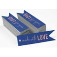thumbnail image 2 of Inkdotpot Rose Gold Foil Paper Hang Tags Made With Love Text Favor Tags 50 Pieces, 2 of 6