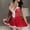 Red, variant on Black Friday TIMIFIS Christmas Lingerie Lace Teddy Bodysuit Set Garter One Piece Santa Lingerie