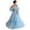 A-Blue208, variant on XIAOCHA Womens Puffy Tulle Long Maxi Dress Flowy Ruffled off Shoulder Floor Length Gown Elegant Prom Evening Dresses