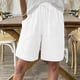 thumbnail image 1 of WILLBEST Pantalones Casuales de Lino para Mujer, Largos Hasta La Rodilla, con Pierna Ancha, Cintura Alta, para Playa, Verano, Cómodos, Diseño Elegante. Grande, 1 of 4
