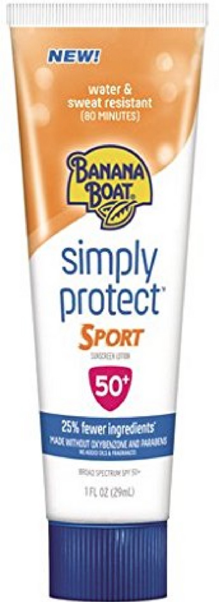 banana boat simply protect sport sunscreen lotion